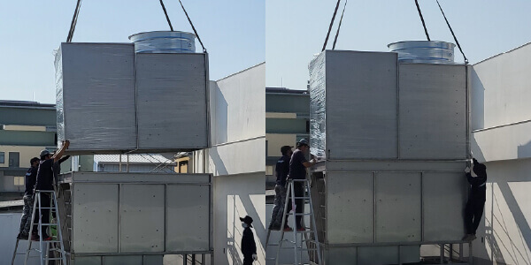 Minimal on-site installation demonstration